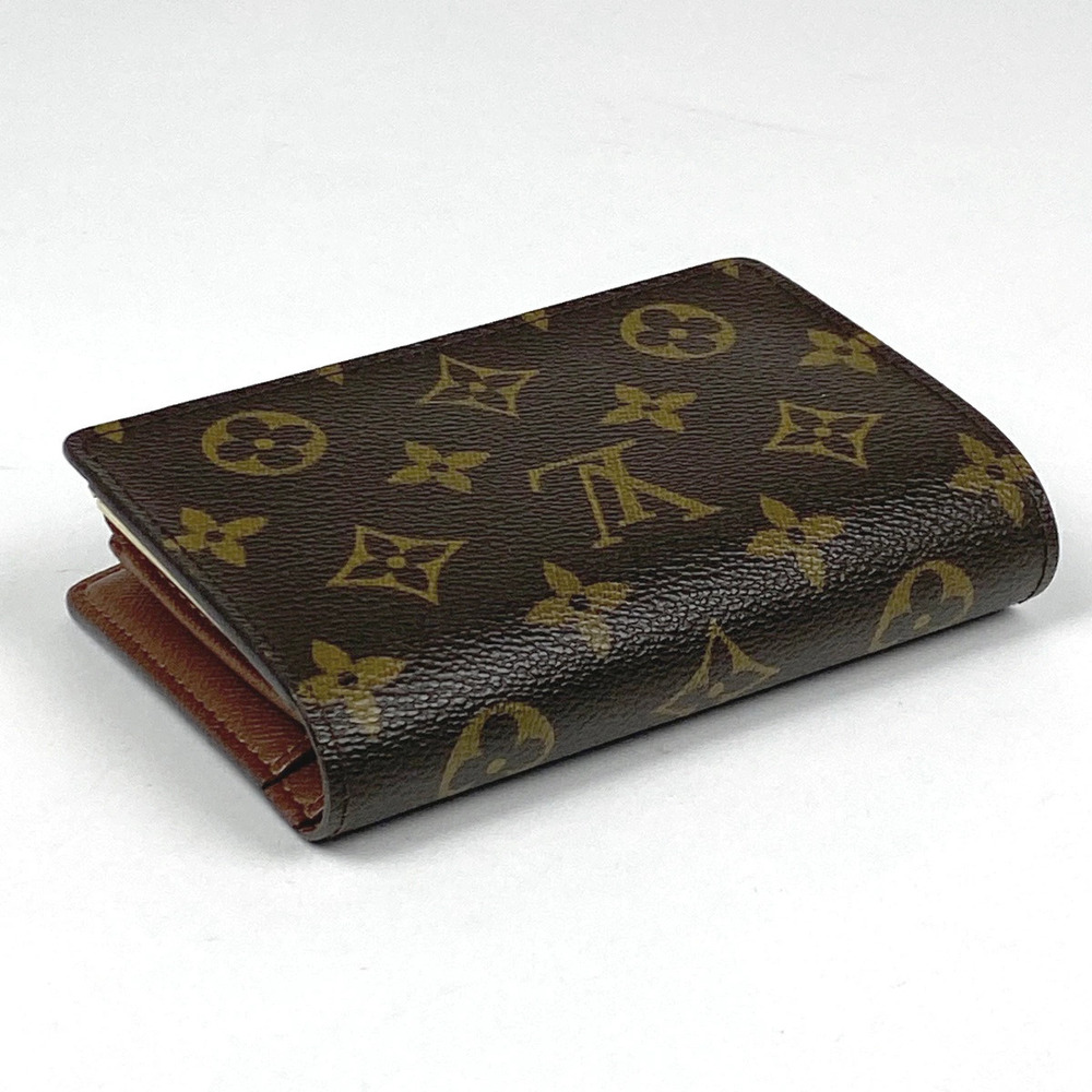 Louis Vuitton Billfold fold Monnaie Wallet Porte Viennois Bi Wallet Billet Black